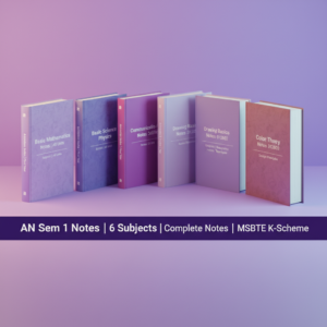 MSBTE AN MCQ Package 1st Year (Sem 1-2)