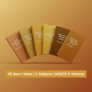 MSBTE CE Notes Package 1st Year (Sem 1-2)