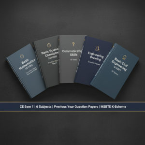 MSBTE CE Previous Year Package 1st Year (Sem 1-2)