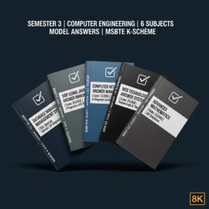 MSBTE CO Answer Manual Package 2nd Year (Sem 3-4)