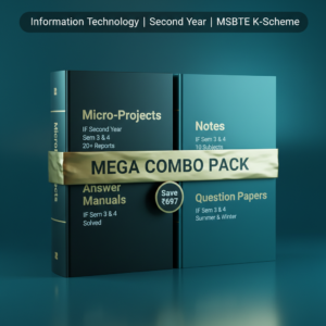 MSBTE IF Combo Package 2nd Year (Sem 3-4)