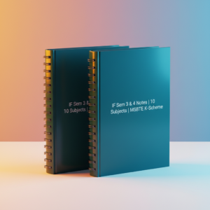 MSBTE IF Notes Package 2nd Year (Sem 3-4)