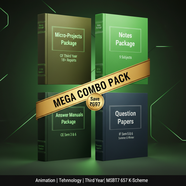 MSBTE Combo Package - CO 3rd Year | K Scheme 2026