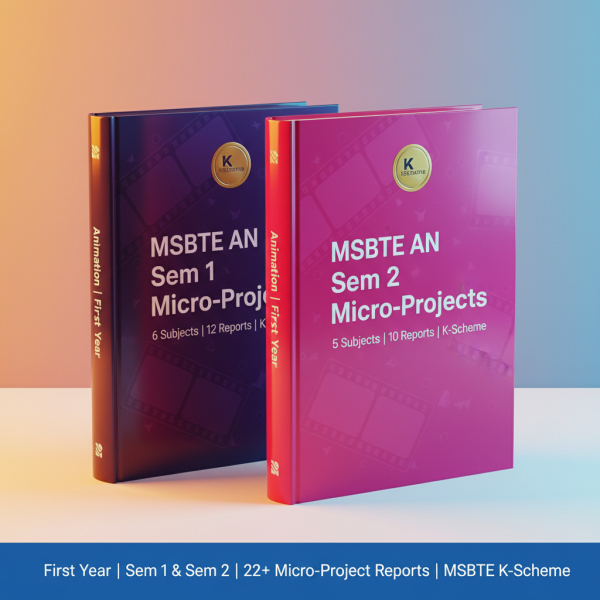 MSBTE Micro-Project - AN 1st Year | K Scheme 2026